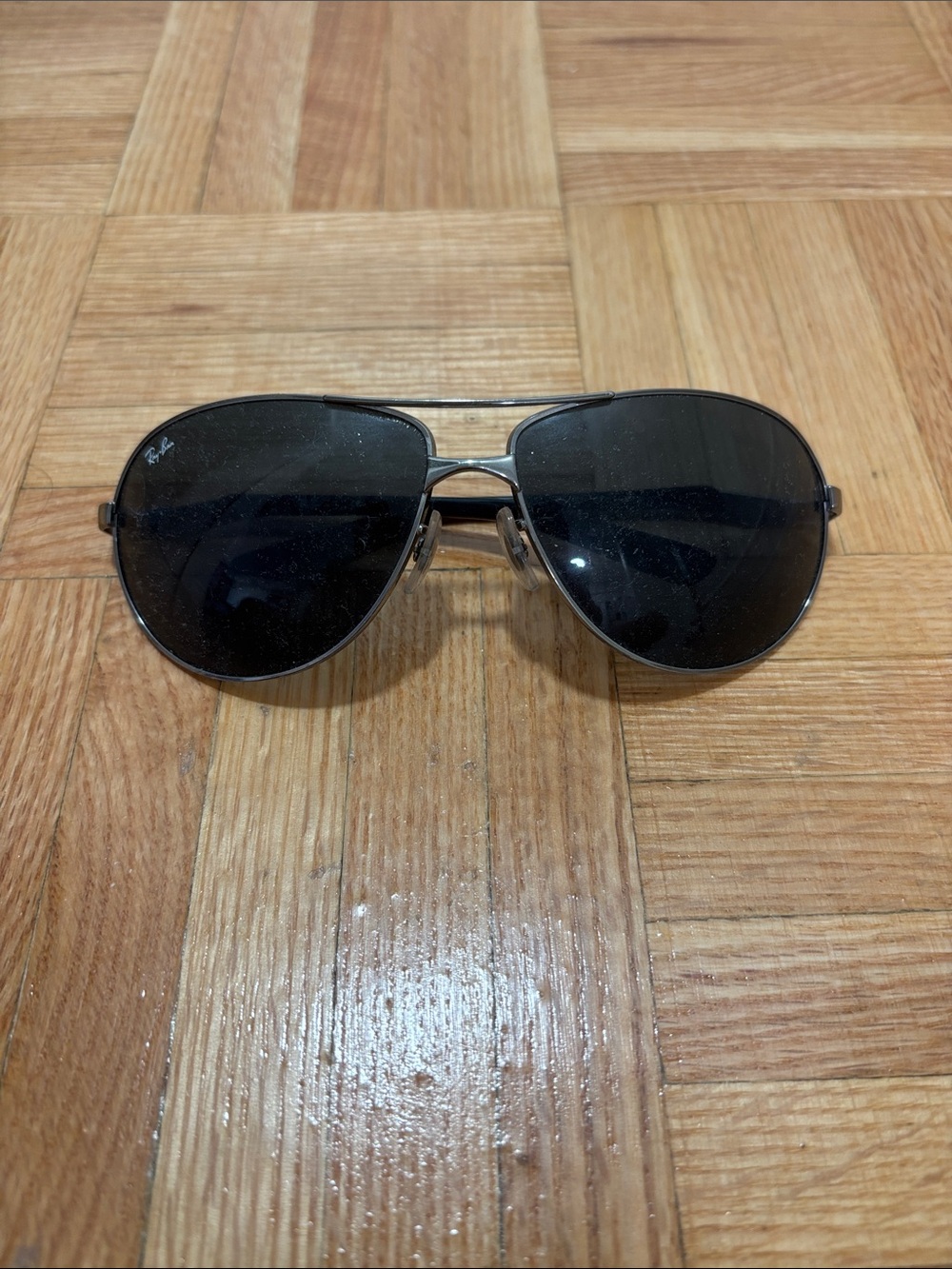 Black Aviator Ray-Ban Sunglasses